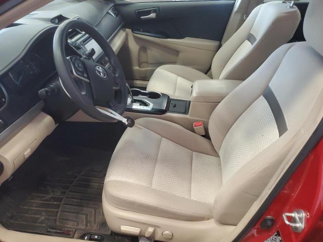  TOYOTA CAMRY 2014 Red