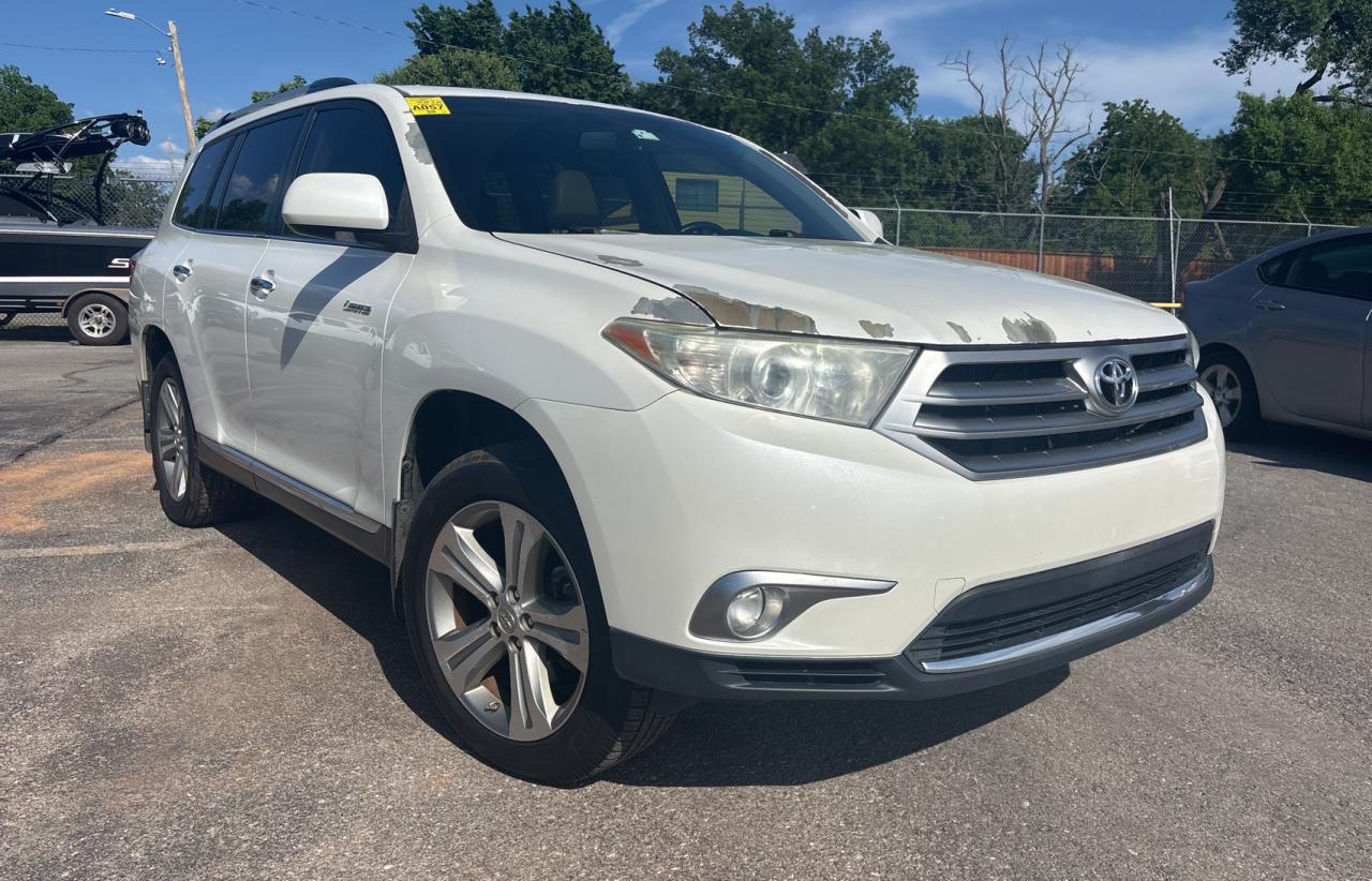 2012 Toyota Highlander Limited de vânzare în Oklahoma City, OK - Minor Dent/Scratches