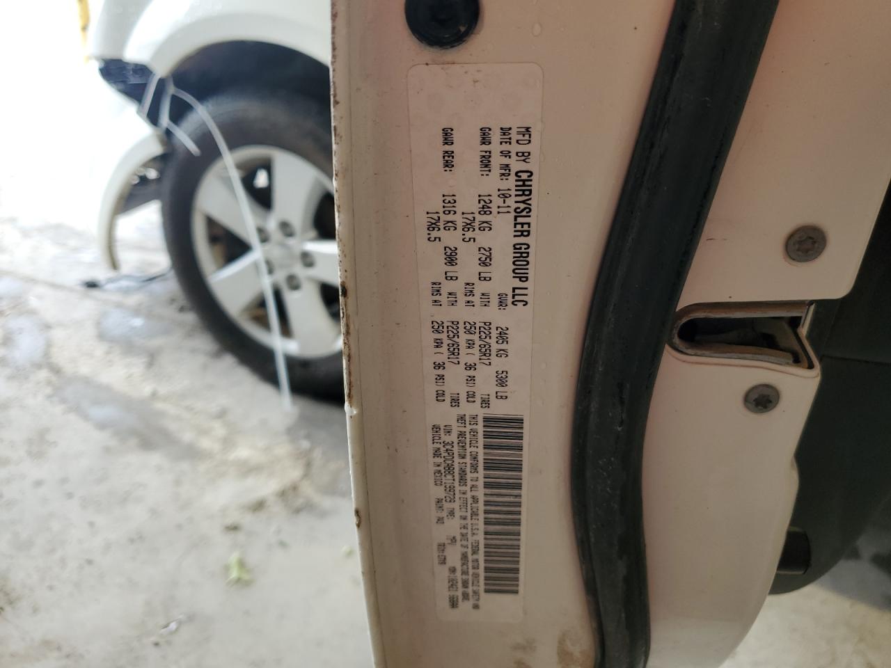 2012 Dodge Journey Se VIN: 3C4PDCAB8CT199729 Lot: 57268585