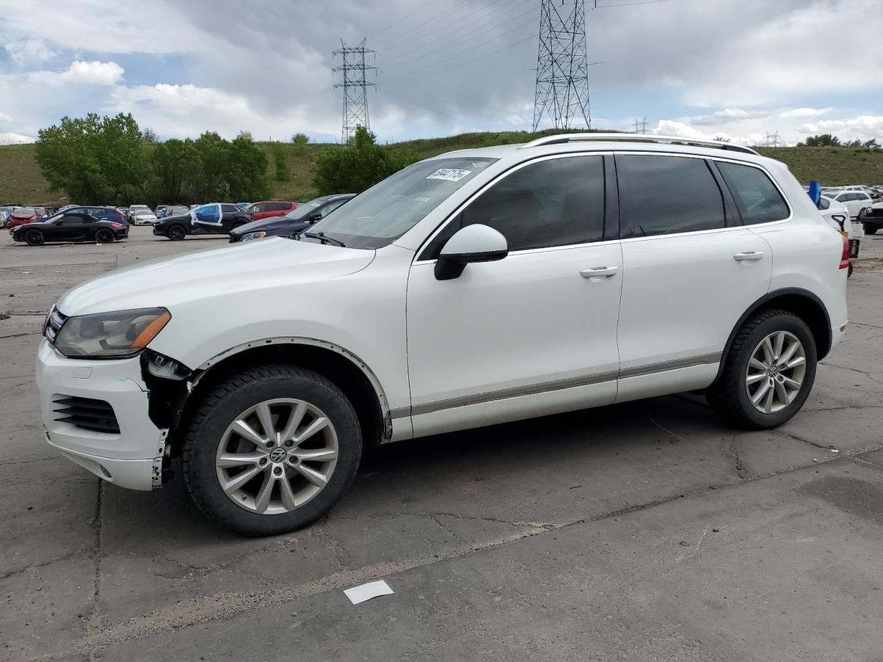 2013 Volkswagen Touareg V6 للبيع في Littleton، CO - Front End