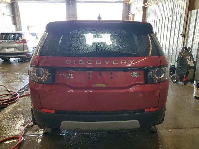  LAND ROVER DISCOVERY 2019 Red
