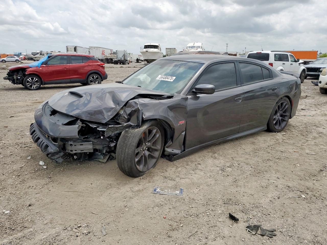 2022 Dodge Charger Scat Pack VIN: 2C3CDXGJ4NH206227 Lot: 56488475