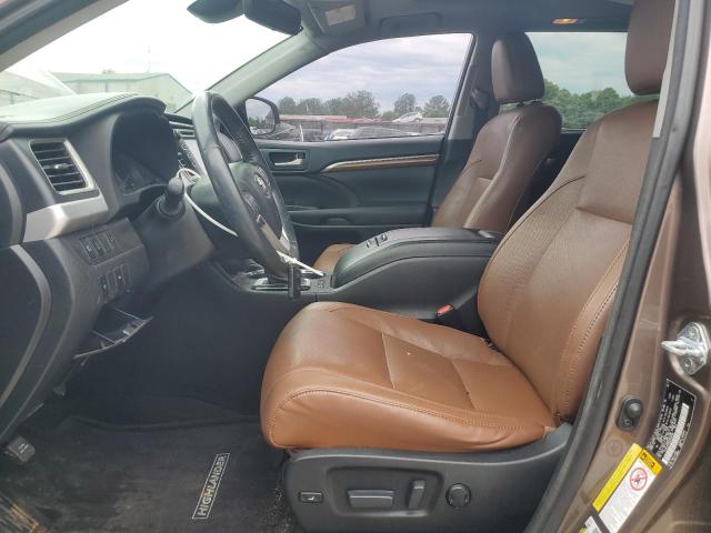  TOYOTA HIGHLANDER 2017 Brązowy
