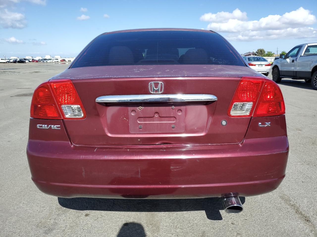 2003 Honda Civic Lx VIN: JHMES16583S002322 Lot: 56728115