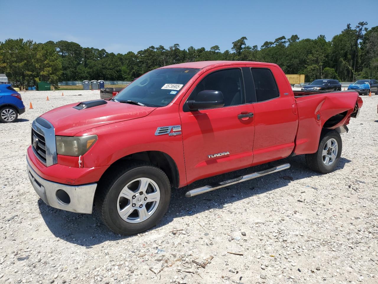 2007 Toyota Tundra Double Cab Sr5 იყიდება Houston-ში, TX - Rear End