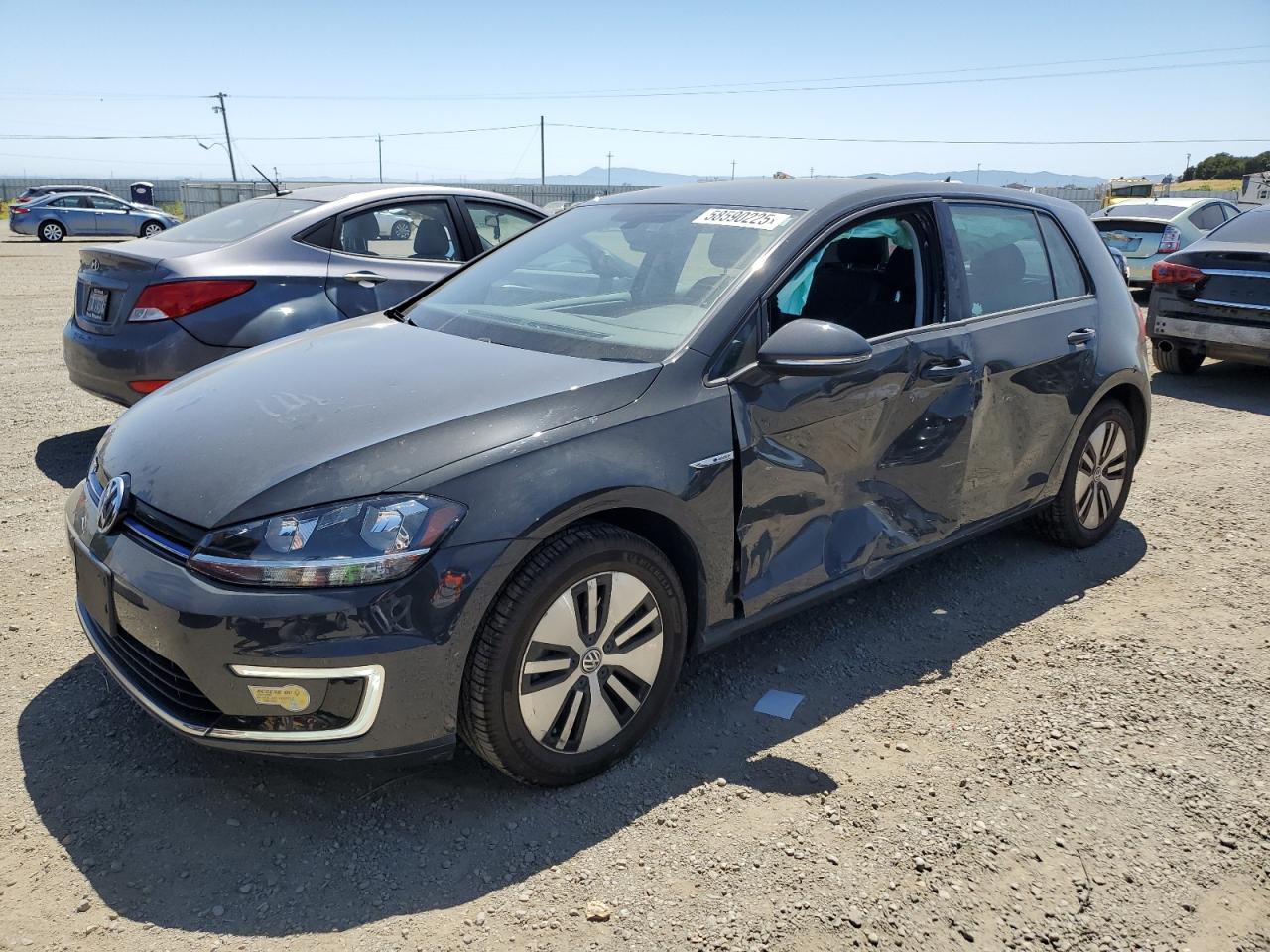2017 Volkswagen E-Golf Se for Sale in American Canyon, CA - Side