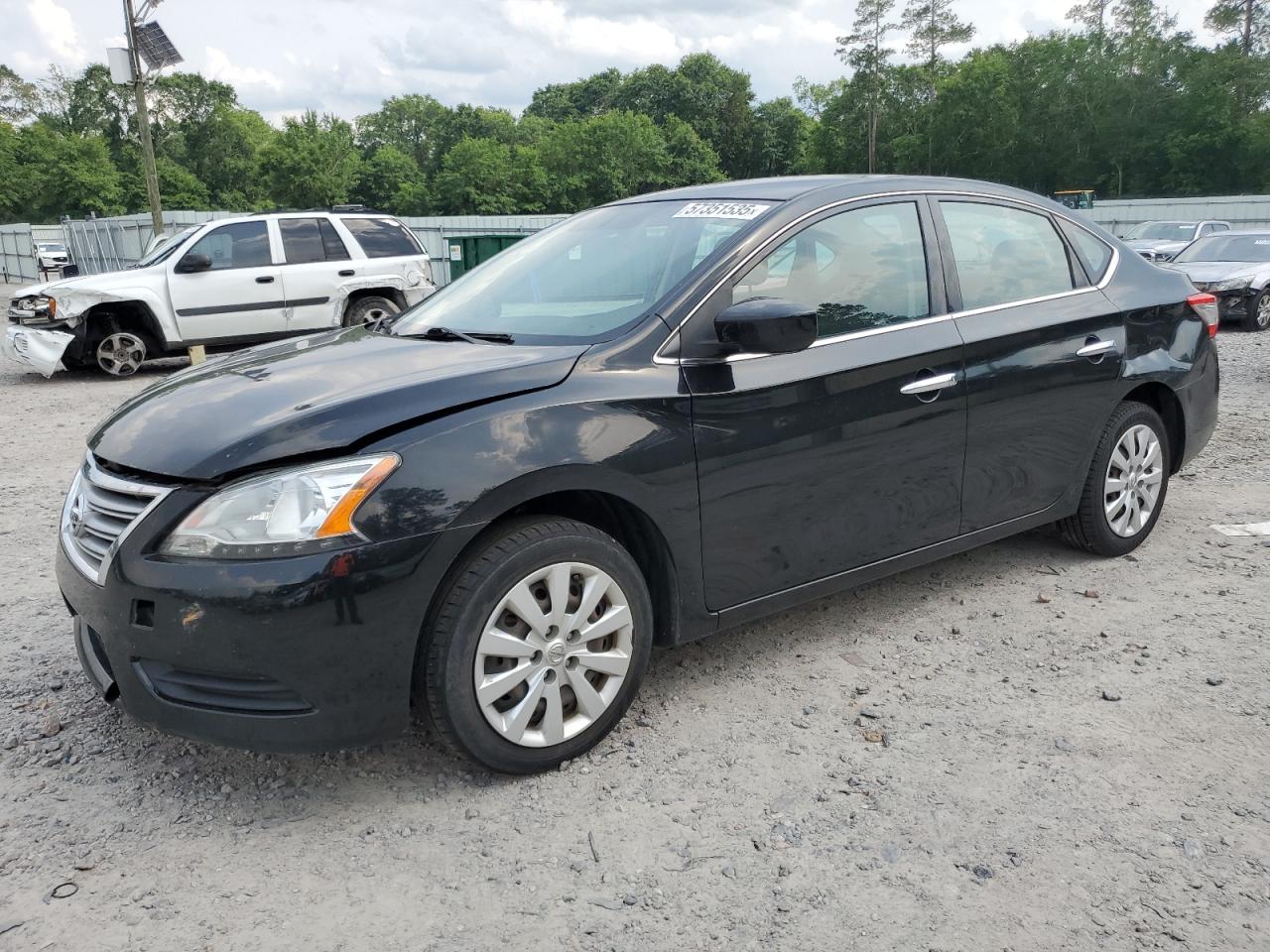 2015 Nissan Sentra S zu verkaufen in Augusta, GA - Front End