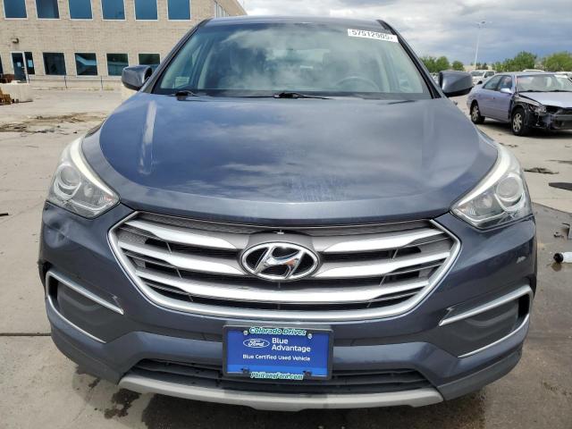  HYUNDAI SANTA FE 2018 Синий