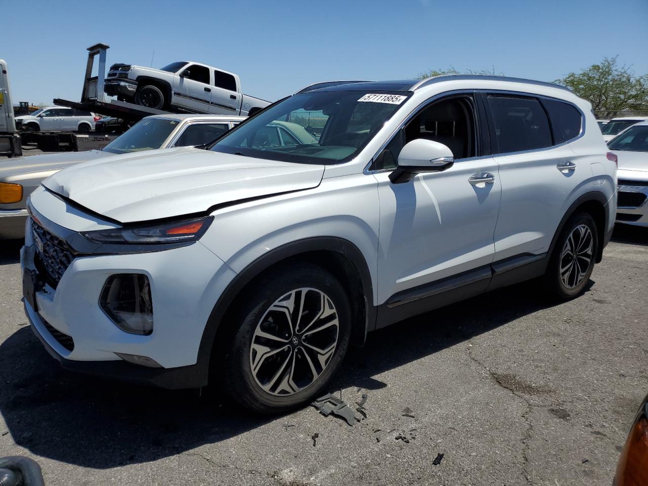 2020 Hyundai Santa Fe Limited продається в North Las Vegas, NV - Front End