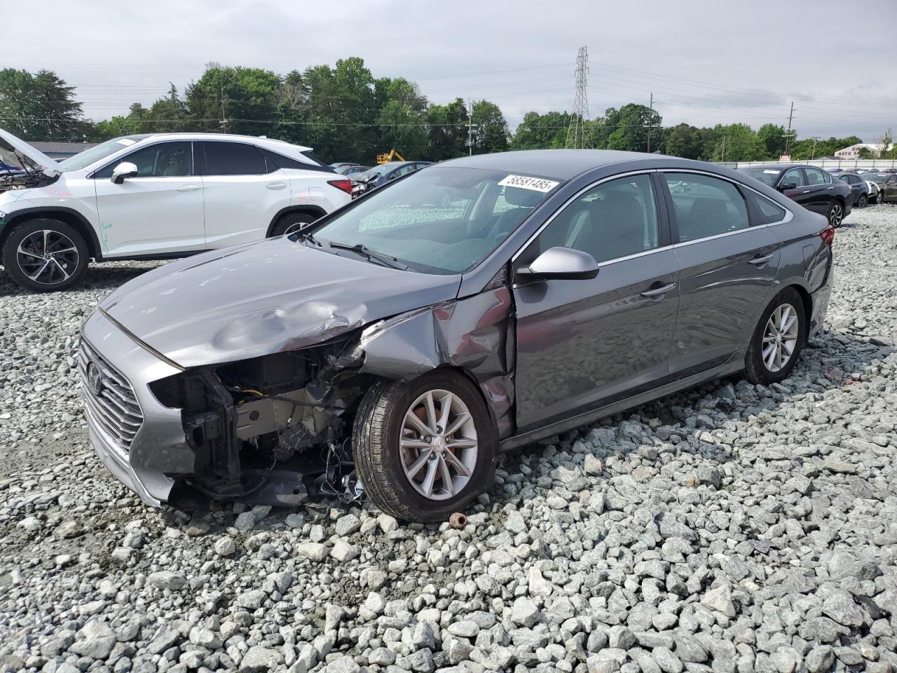 2019 Hyundai Sonata Se იყიდება Mebane-ში, NC - Front End