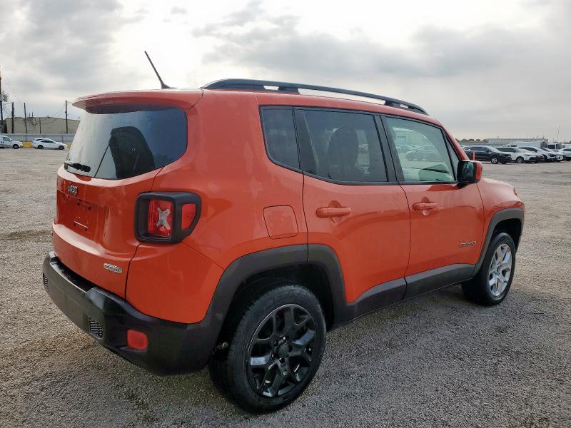  JEEP RENEGADE 2017 Pomarańczowy