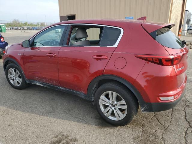  KIA SPORTAGE 2019 Червоний