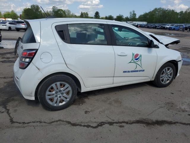  CHEVROLET SONIC 2018 White