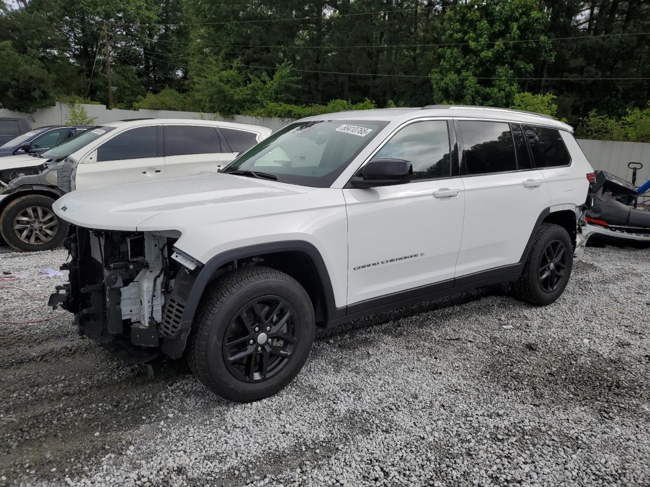 2021 Jeep Grand Cherokee L Laredo იყიდება Fairburn-ში, GA - Front End