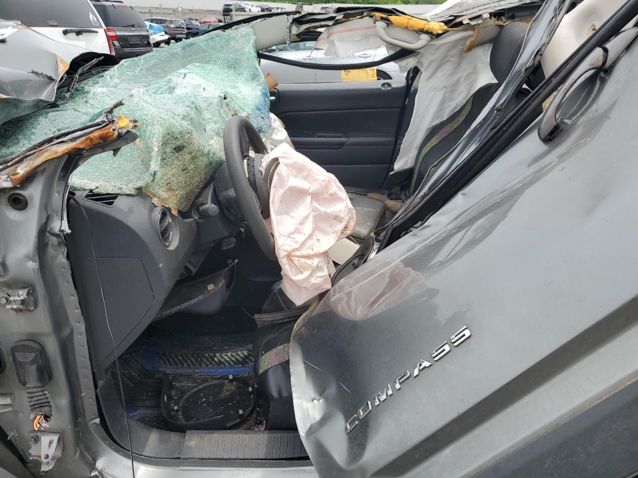 2012 Jeep Compass Sport VIN: 1C4NJCBA1CD604955 Lot: 58698955