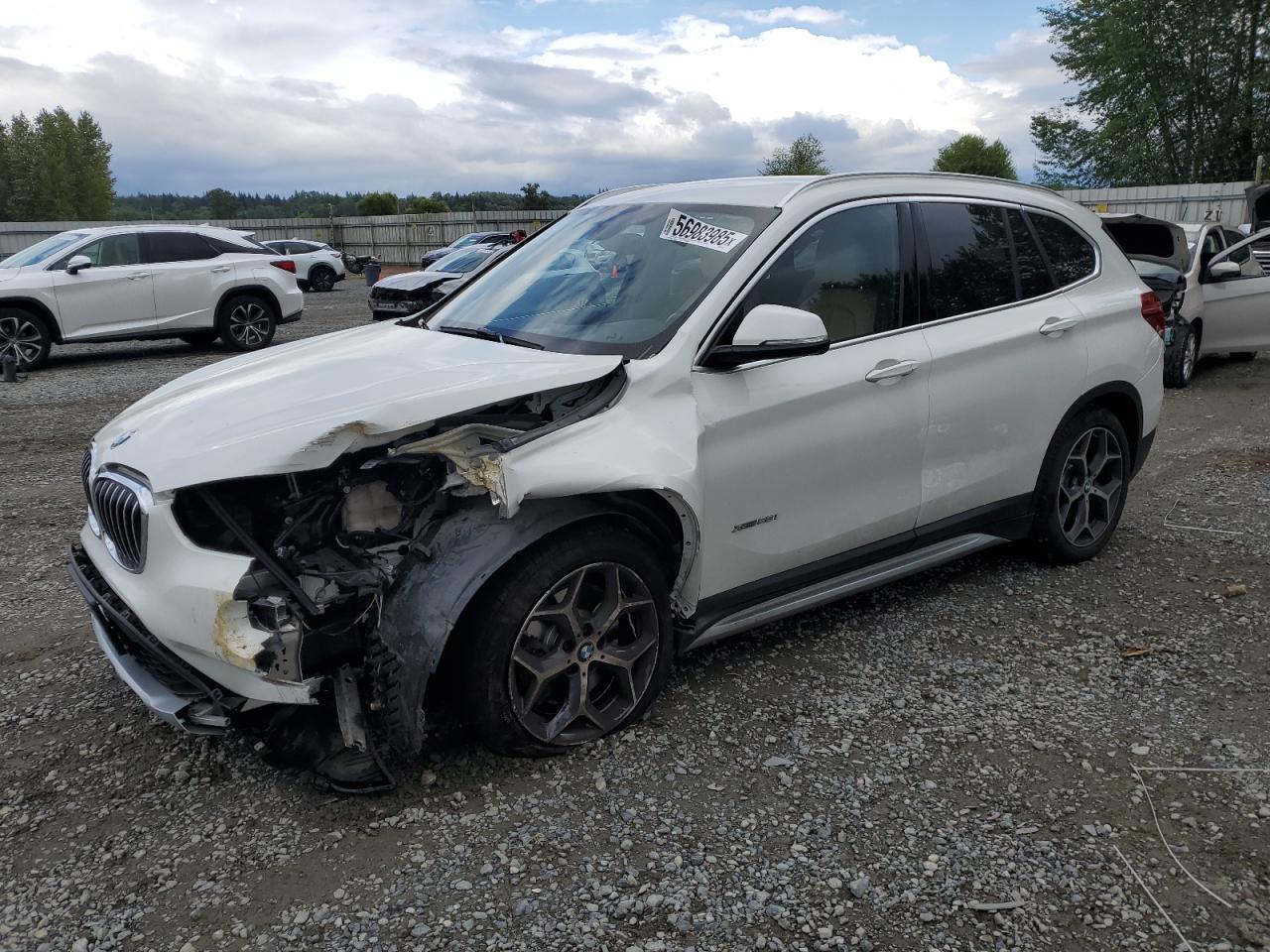 2016 BMW X1 xDrive28I VIN: WBXHT3C37GP882189 Lot: 56983985