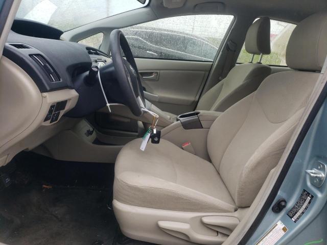  TOYOTA PRIUS 2015 Turquoise