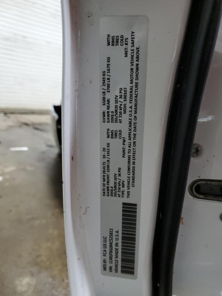 2021 Jeep Grand Cherokee Limited VIN: 1C4RJFBG0MC525811 Lot: 55459965