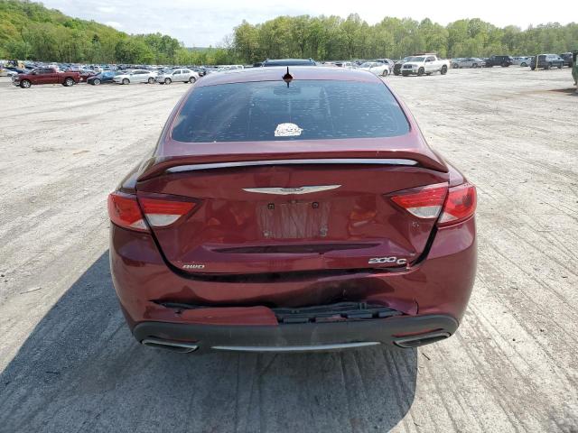 Sedans CHRYSLER 200 2015 Bordowy