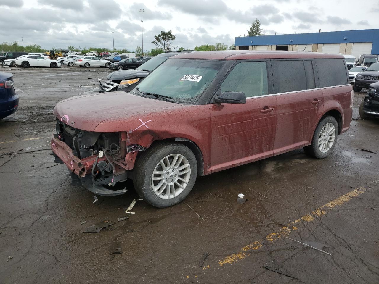 2014 Ford Flex Sel for Sale in Woodhaven, MI - Front End