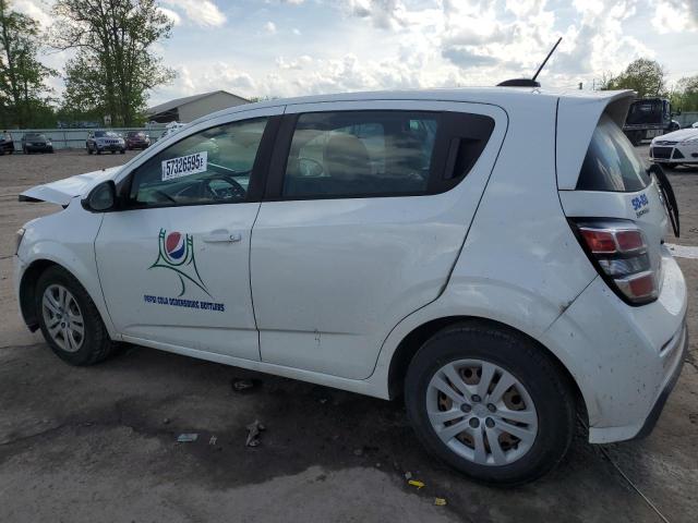  CHEVROLET SONIC 2018 White