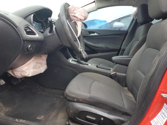  CHEVROLET CRUZE 2018 Red