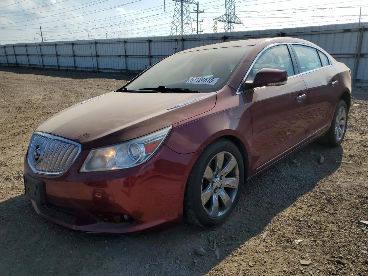 2010 Buick Lacrosse Cxl VIN: 1G4GC5EG3AF220235 Lot: 57124615