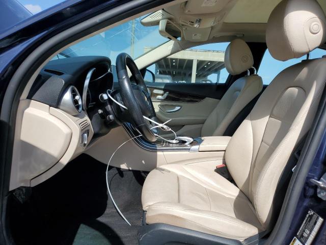  MERCEDES-BENZ C-CLASS 2017 Blue