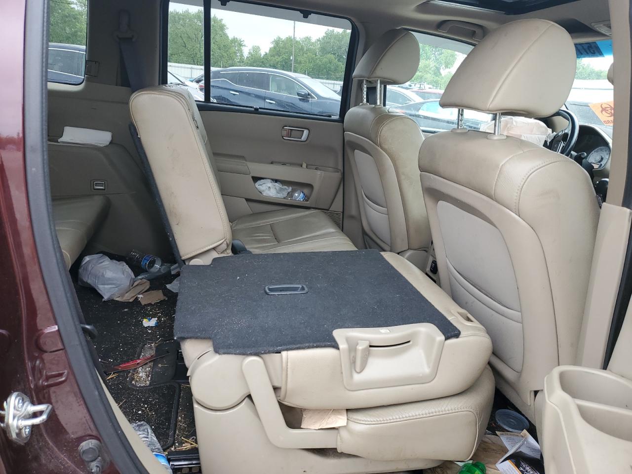 2014 Honda Pilot Touring VIN: 5FNYF4H97EB046302 Lot: 57756025