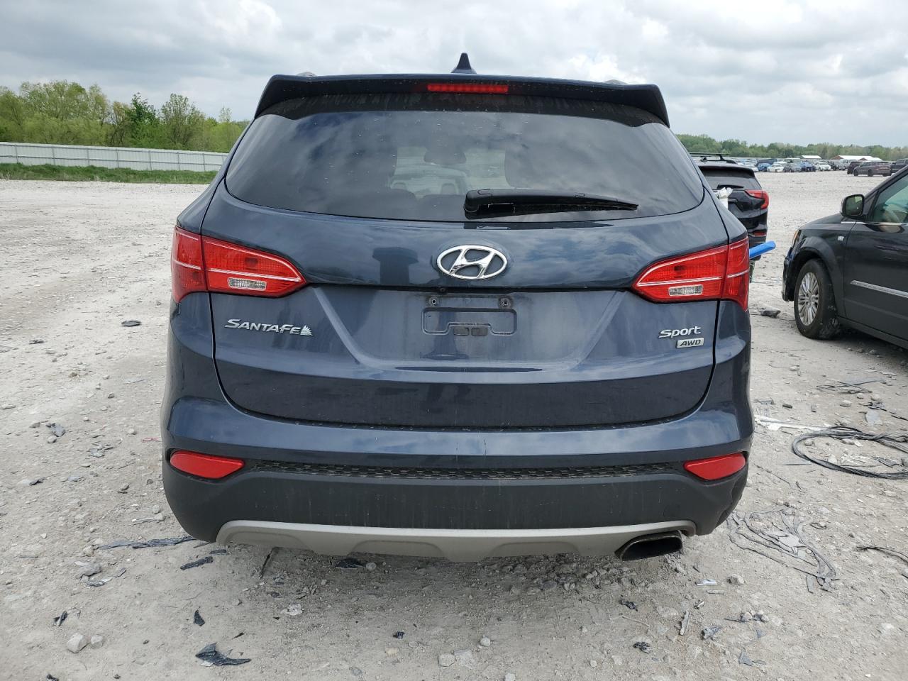 2014 Hyundai Santa Fe Sport VIN: 5XYZUDLB8EG155221 Lot: 56550695