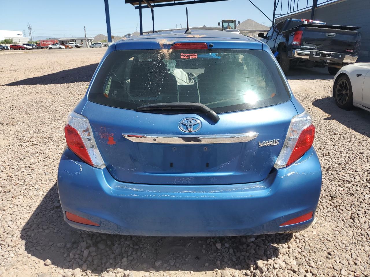 2012 Toyota Yaris VIN: JTDJTUD39CD500355 Lot: 56988885
