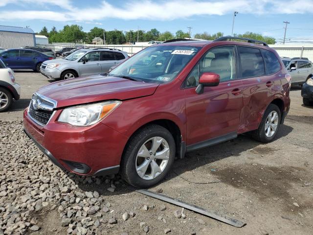  SUBARU FORESTER 2014 Red