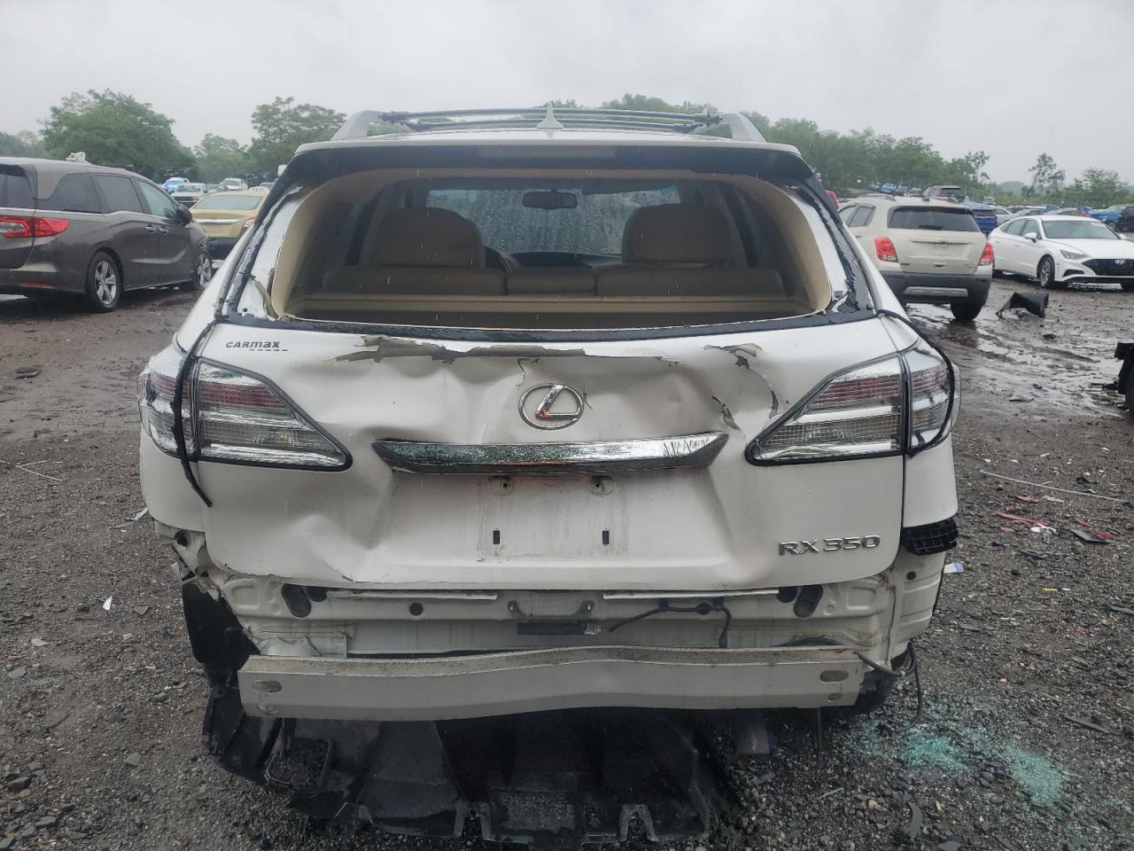 2011 Lexus Rx 350 VIN: 2T2BK1BAXBC092270 Lot: 56580165