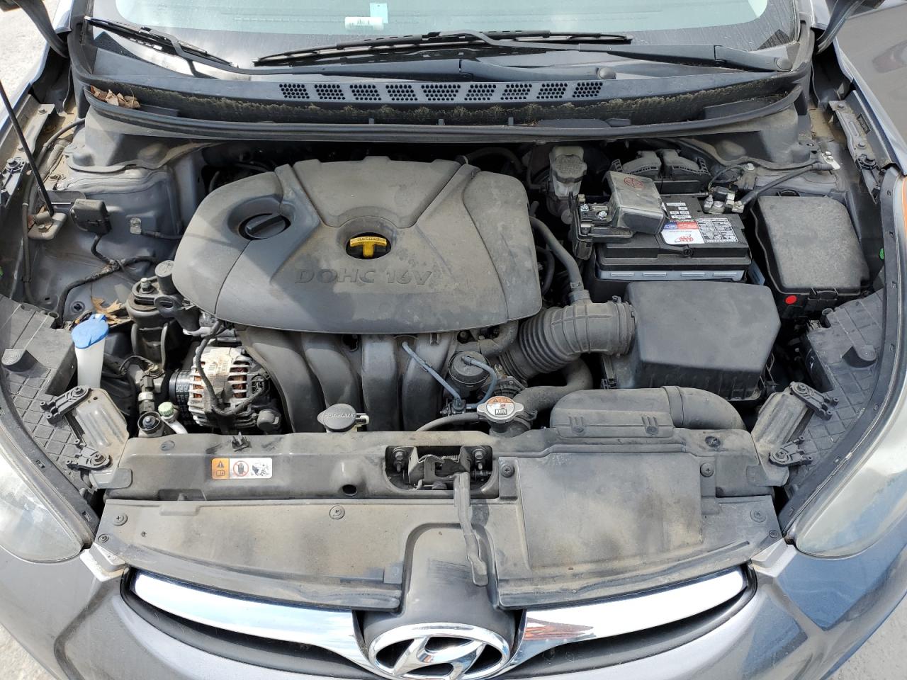 2013 Hyundai Elantra Gls VIN: 5NPDH4AE0DH417591 Lot: 56737485