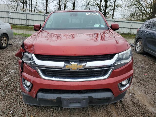  CHEVROLET COLORADO 2016 Red