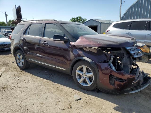 FORD EXPLORER 2018 Fioletowy
