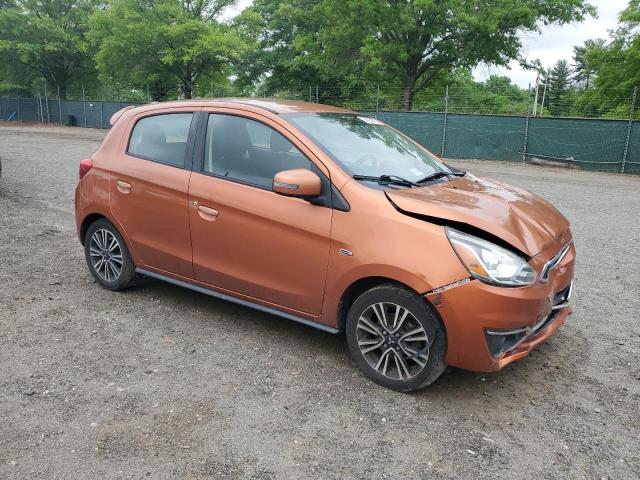  MITSUBISHI MIRAGE 2017 Оранжевий