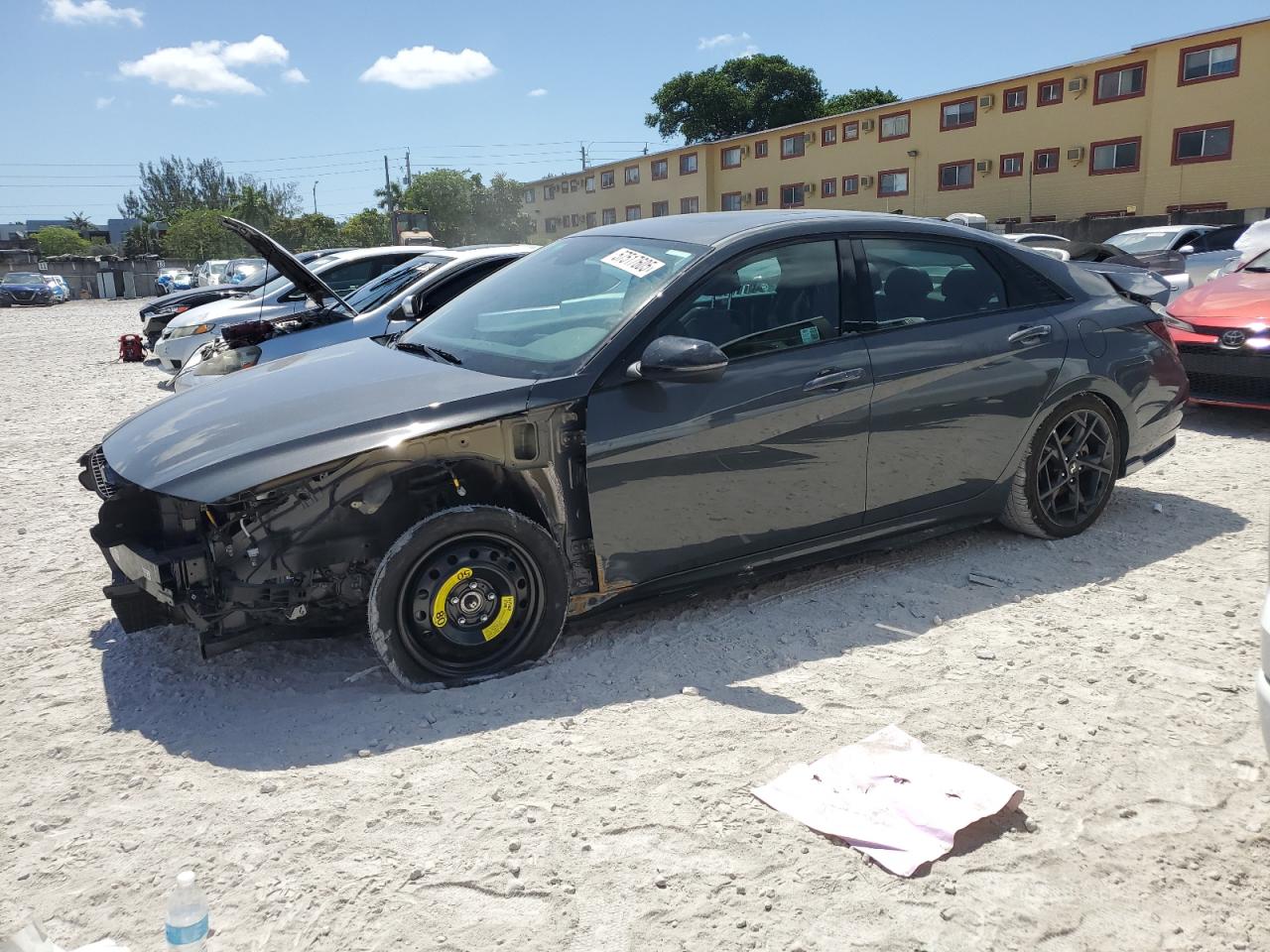 2024 Hyundai Elantra N Line zu verkaufen in Opa Locka, FL - Front End