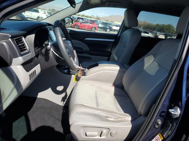 Parquets TOYOTA HIGHLANDER 2016 Blue