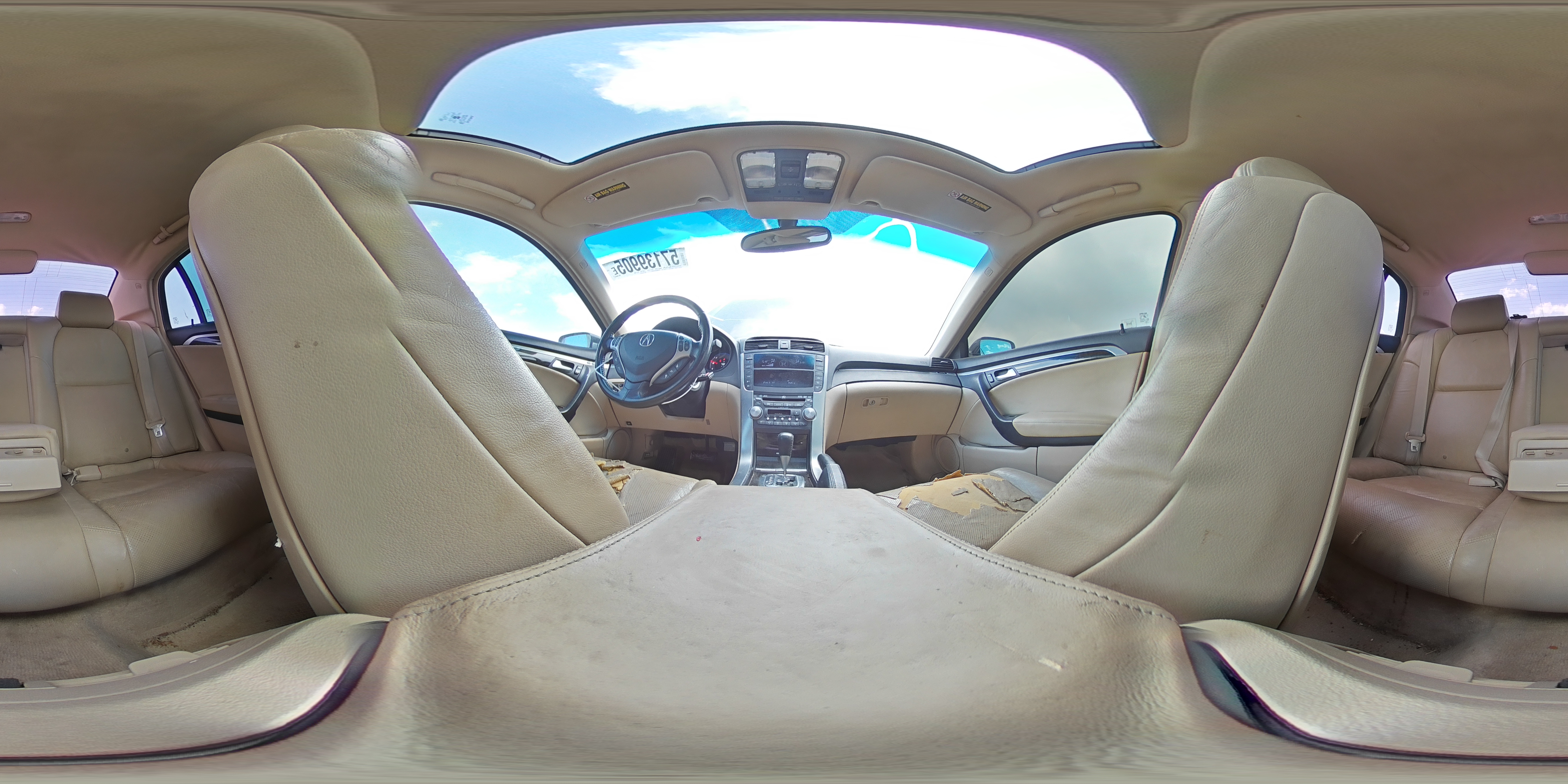 2008 Acura Tl VIN: 19UUA66278A003043 Lot: 57139905