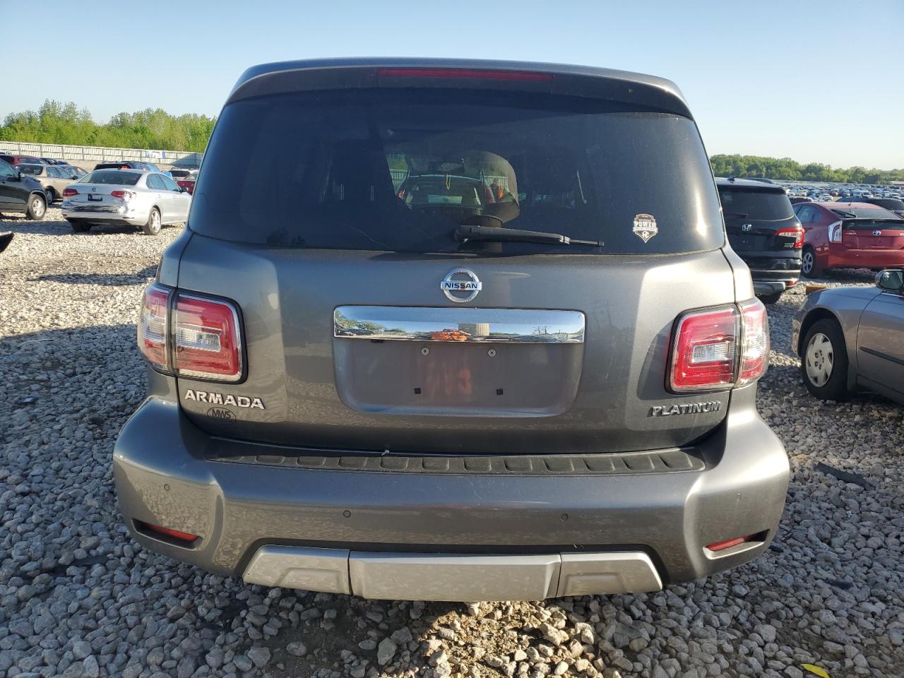 2017 Nissan Armada Platinum VIN: JN8AY2NE6H9701554 Lot: 57306605