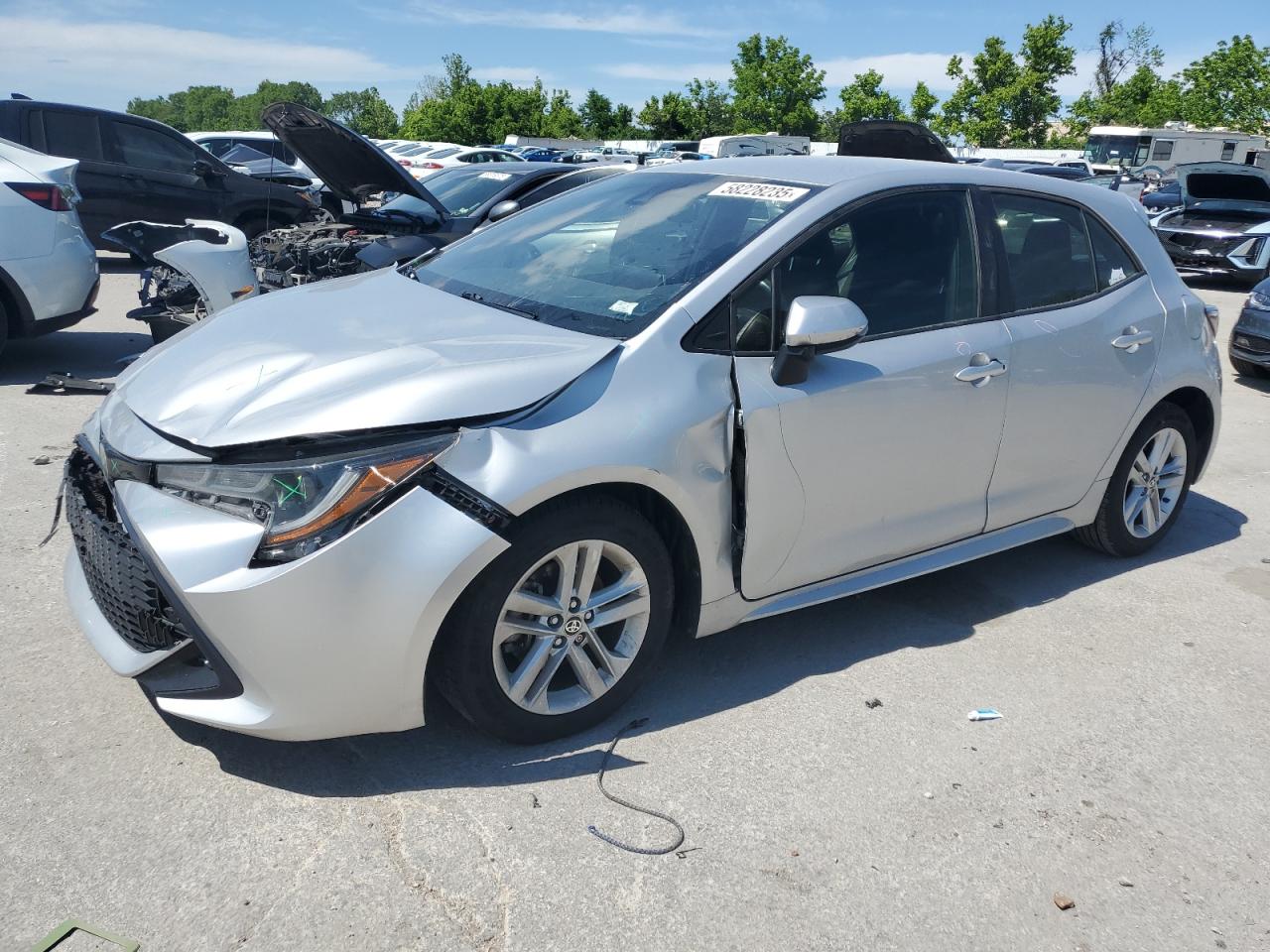 2019 Toyota Corolla Se en Venta en Bridgeton, MO - Front End