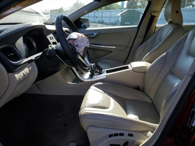  VOLVO S60 2013 Червоний