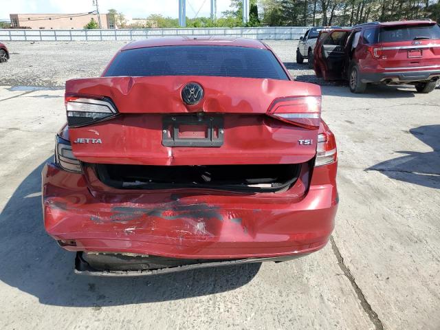  VOLKSWAGEN JETTA 2018 Czerwony