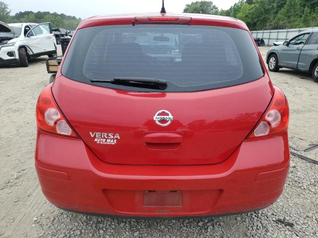  NISSAN VERSA 2012 Red