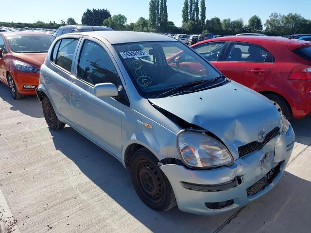 2004 TOYOTA YARIS BLUE