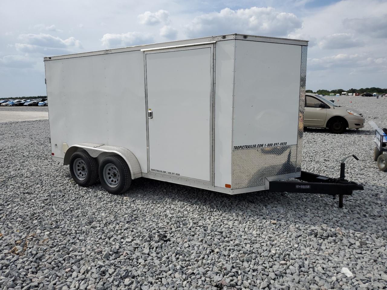 2024 Covered Wagon Enclosed Cargo Trailer იყიდება Arcadia-ში, FL - Rear End