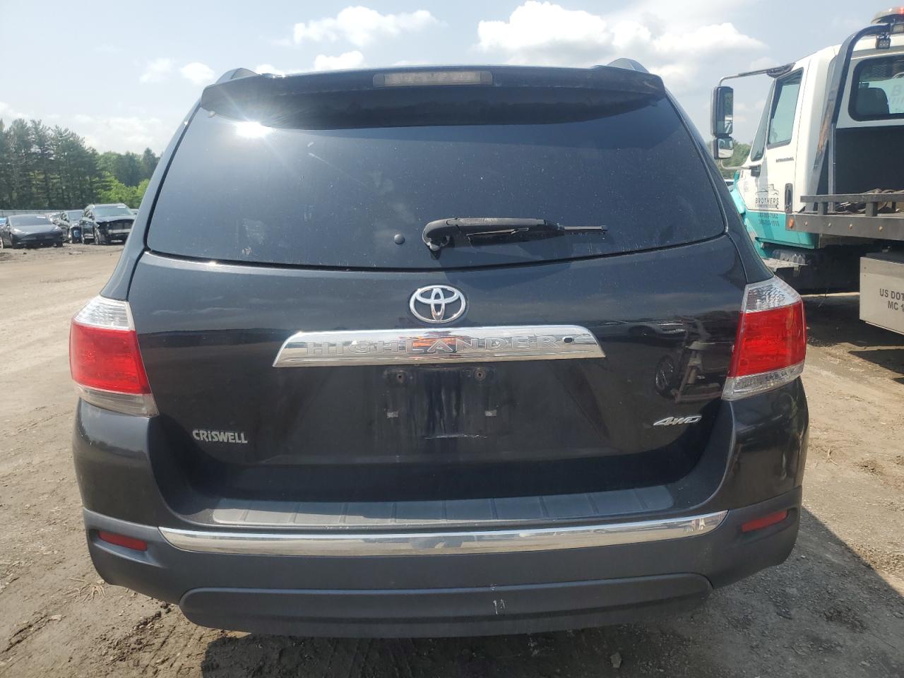 2013 Toyota Highlander Base VIN: 5TDBK3EH0DS188671 Lot: 57058325