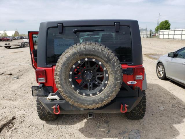  JEEP WRANGLER 2012 Красный
