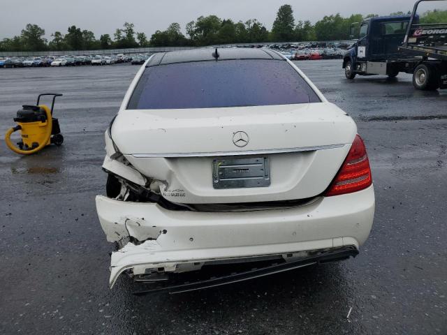 Седани MERCEDES-BENZ S-CLASS 2012 Білий